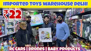 Starting from ₹12/- | Wholesale Toy Market In Delhi | Drone,Unique Toys,Rc Car| Msi Toys | Srv Vlogs