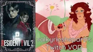 I don't remember last stream, help me catch up with Resident Evil 2 ✨🐸 #3 Leon Finale, Claire Start~