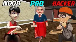 NOOB vs PRO vs HACKER in Evil Scary Teacher 2020