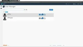 User Management in cPanel