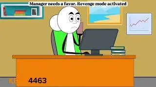 Manager needs a favor? after what she did? 🤔