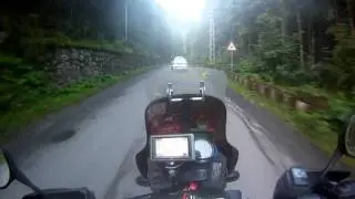 Motorcycling Romania Transylvania Carpathian Mountains DN12C : Bicaz - Gheorgheni (1/2)
