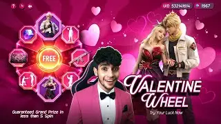 VALENTINE WHEEL 💝 Free Fire Max