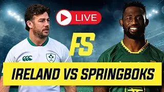 SPRINGBOKS vs IRELAND LIVE! | Ireland vs South Africa Live Commentary & Watchalong