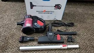 Inse i5 Bagless Convertible Stick Vacuum Unboxing, Overview, and First Impressions