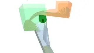 Chute conveyor simulation