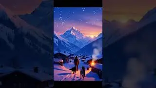 &ldquo;A Peaceful Night in the Himalayas 🌌❄️ | Himalayan Story with Bonfire&rdquo;  #shorts  #viral