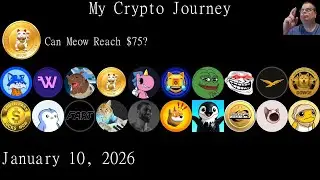 My Crypto Journey With WLFI,Meow,Troll,Dowge... 2026/01/10 // Steve McGrath