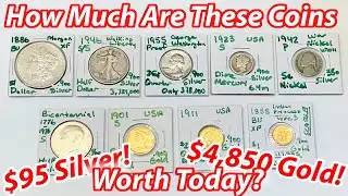 How Much Are Your Gold and Silver Coins Worth in January 2026? $95 Silver $4,800 Gold!  