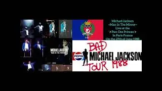 Michael Jackson ~Man In The Mirror~ Live at Paris 27th June 1988 (Audio+Snippets)