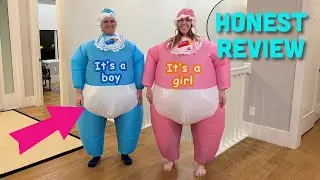 You Won&rsquo;t Believe This Inflatable Baby at a Gender Reveal! 🎉👶