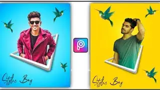 PicsArt Boys Dp Concept | How to Edit Best Dp for Boys | PicsArt Trending photo editing