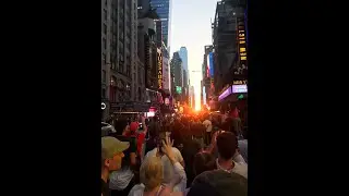 Manhattanhenge 44th Street, New York City