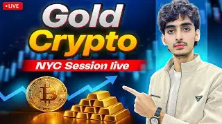 GOLD And Crypto  Live Trading Session #04  | XAUUSD Trading Live Stream | Trade With Tanha#GOLD