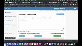 Send mass direct messages to a Twitter list using Tweeksocial.