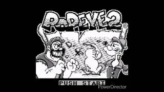 Popeye 2 Game Boy OST:Game Over #gameost #ost