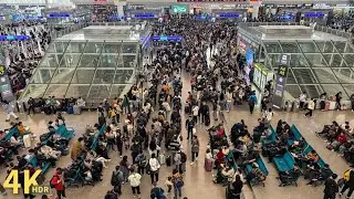 Real shot of Chengdu East Railway Station during the Qingming Festival: 21 million people migrated!