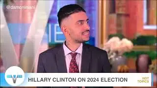 Damon Imani Confronts the Clintons on The View About Jeffrey Epstein