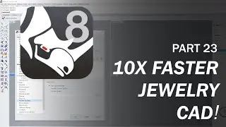 Rhino 8 Jewelry Mastery: Advanced Macros, Aliases & Workflow Hacks to Design Faster (Part 23)