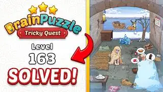 Brain Puzzle: Tricky Quest Level 163 Chrismas Wish | Every Puzzle Solved! 🎯