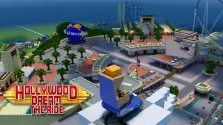 【Minecraft】USJ再現『ハリウッド・ドリーム・ザ・ライド』