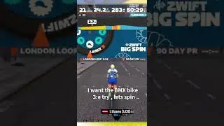 Zwift BigSpin 3e spin, what do I get?  #zwift #cycling #gaming