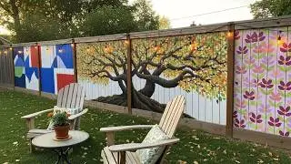 Backyard Glow-Up! 6 Artistic Fence Paint Ideas Anyone Can Try