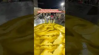 Ram Navami BIGGEST World Record 11000Kg Prasad making😱😱 #jaishreeram #shorts #sanatandharma #indian