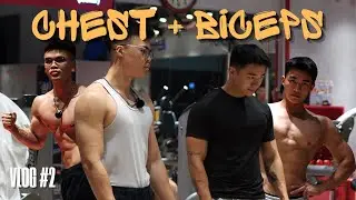 [DAILY VLOG #2] CHEST + BICEPS, xàm xí w/ Sơn