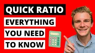 ⭐️ QUICK RATIO (ACID TEST) EXPLAINED - EVERYTHING YOU NEED TO KNOW! ⭐️ | What is the Quick Ratio? |