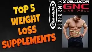 Top 5 Weight Loss Supplements at GNC!