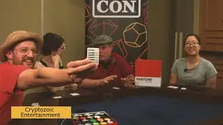 Cryptozoic Presents Pantone the Game - Gen Con 2018 Game Preview