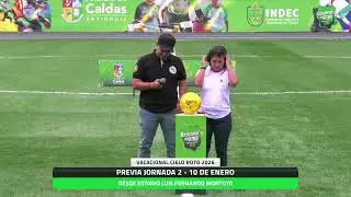 Jornada 2 - Grupo A: 10 de enero - Vacacional Cielo Roto 2026