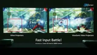 ViewSonic 3X Fast Input Video Projector Beat Them to the Punch!