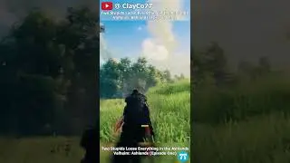 Back to Back Trick Shots #gaming #valheim #trickshots #bow #shorts #coop