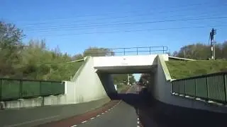 Fahrt von Losser in der  Niederlande zum Tierpark Nordhorn  in Deutschland