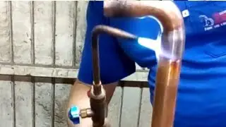 Dica de como soldar (brasagem) tubos de cobre com foscoper e como fazer solda invertida
