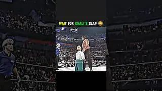 The Great Khali's Slap was Too Awesomeb 😂|| #shorts