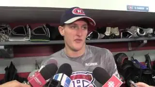Michael McCarron at Habs development camp
