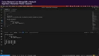 Clases de Backend Mongo Shell Clase 8 Avanzado