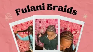 ZigZag Fulani Braids / Knotless Braids