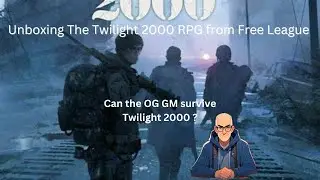 Unboxing the Twilight 2000 rpg box set