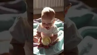 Cutest Baby and Chick Friendship Ever!