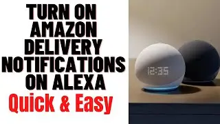 HOW TO TURN ON AMAZON DELIVERY NOTIFICATIONS ON ALEXA
