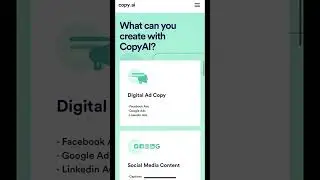 Harness the Power of Copywriting with Copy.ai#copywriting #copyai #business #marketing