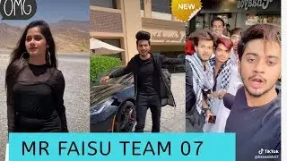 Tiktok King and Queen Mr Faisu and Jannat Zubair DUBAI Adnaan hasnain shifu Team 07