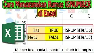 How to Use the ISNUMBER Formula in Excel, Checking Whether a Value is a Number or Not