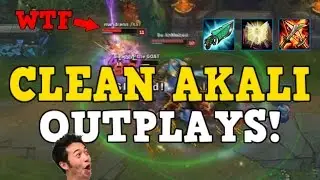 FULL AP BURST AKALI - KILL TO SURVIVE! INSANE PLAYS/ONE-SHOTS! - Professor Akali