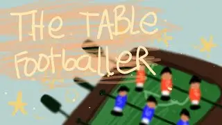 The table footballer ⚽️ - mini story by tiramisu dog #football #FlipaClip #flipaclipanimationcontest
