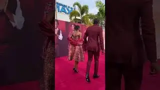 #bbnaija stars #neoakpofure #beautytukura steps out in style for the premiere of #allofustheseries